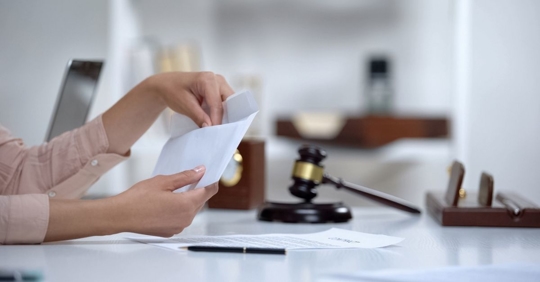 Opening letter in law office